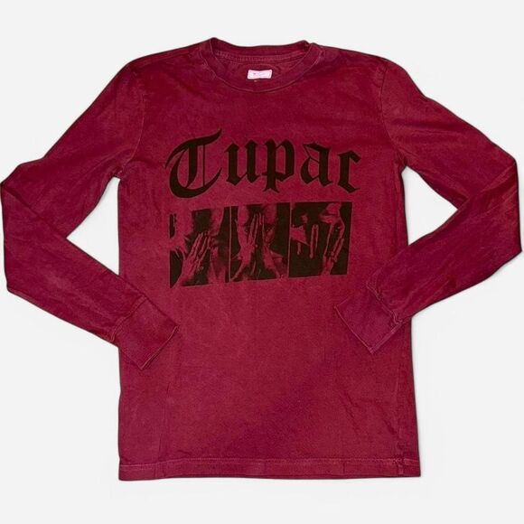 Long Sleeve Tupac T-Shirt - Picture 3 of 8